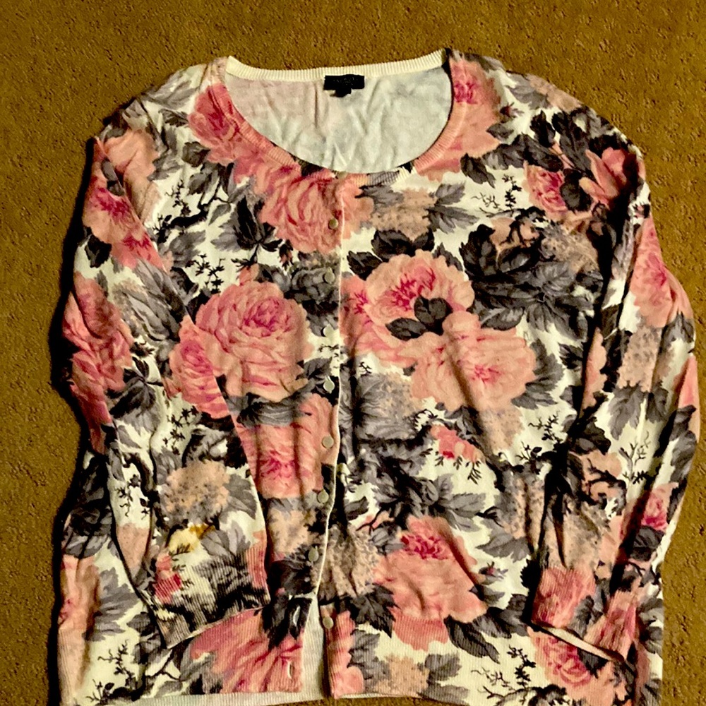 Ladies button up cardigan